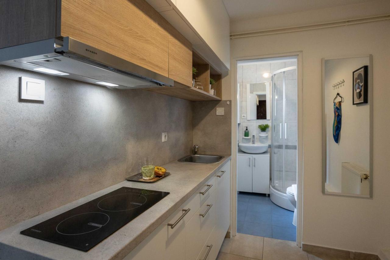 Апартаменты Bright And Modern Studio Near City Center Загреб Экстерьер фото